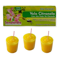 Kit 6 Vela Citronela Extra Forte Repelente Insetos na internet