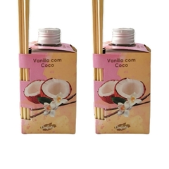 Kit 2 Aromatizador de Ambiente Vanilla Coco 280ml Luz Aromas