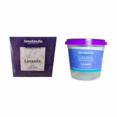 4 Antimofo Desumidificador Lavanda 130g + 4 Sachê 25g Lavanda