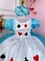 Vestido Infantil Alice no Pais das Maravilhas Festa Luxo - comprar online