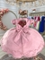 Vestido Infantil Bebê Rose C/ Busto Nervura Batizados - comprar online