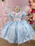 Imagem do Vestido Miss Sweet Jardim Encantado Azul Bebe