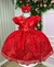 Vestido Marie Realeza Jardim Encantado Coraline Vermelho - Bambolê Kids Store