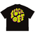 Camiseta Oversized Fuck Off Preto