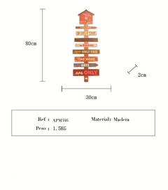 LETRERO DECORATIVO MDF #APM346 en internet