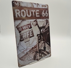 PLACA PÓSTER ROUTE 66 #PAG215 - comprar online