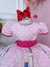 Vestido Infantil Encontro das Princesas Rosa C/ Corações (0060RS) - comprar online