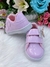 Tênis Lilás Verniz e Rosa Aplique Borboleta Velcro Meninas (8200LI) - Gabi Boutiquekids