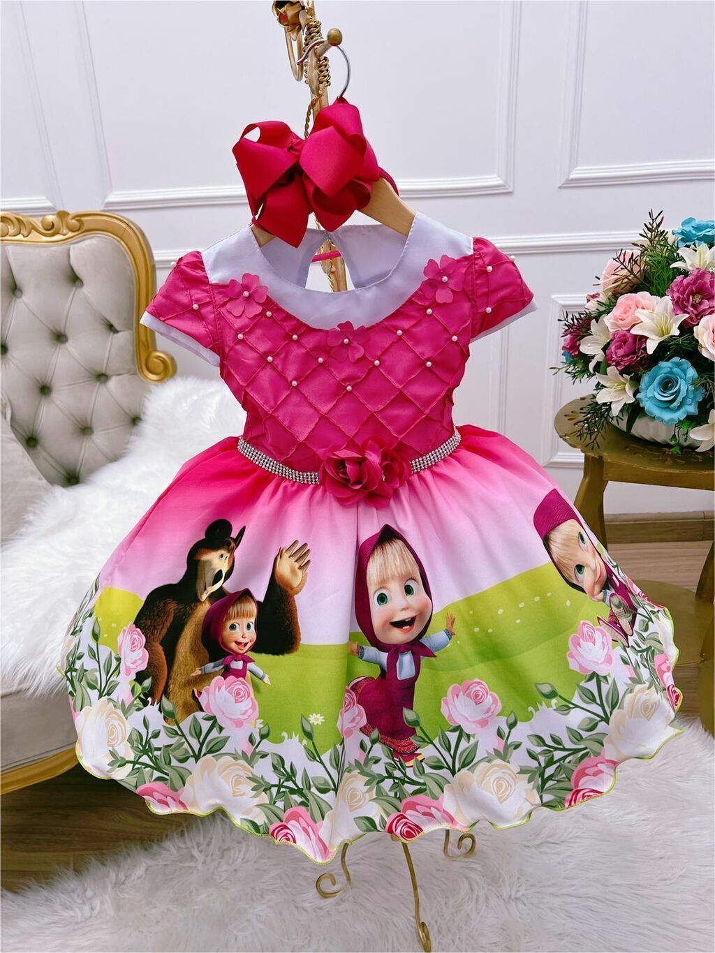 Vestido infantil store masha