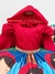 Imagem do Vestido Infantil Chapéu Vermelho Floral com Capuz (1018)