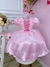 Kit Princesa Fantasia Infantil Aurora Com Luva e Tiara Festa (4009RC)