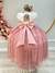 Vestido Infantil Off White Saia Rose C/ Renda e Broche (4578RE) na internet