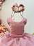 Vestido Infantil Rose Busto Com Strass Daminhas (0621RE) - comprar online