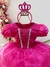 Fantasia Infantil Princesa Aurora Tiara e Luva Rosa (4009PK) - comprar online