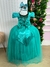 Vestido Enjoy Longo Gabriela Verde Tiffany (VESTENJLNGGBRILAVRDTFFNY) na internet