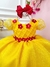 Vestido Infantil Princesa Bela e a Fera Amarelo C/ Flores (1293AA) na internet