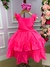 Vestido Banana Club Mariana Modinha Rosa Neon (VESTBNNCLBMRNMDRSN)