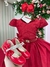 Vestido Bella Child Ada Vermelho (VESTBLCDADAVRLHO) - Gabi Boutiquekids