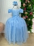 Vestido Enjoy Longo Gabriela Azul Bebe (VESTENJLONGGBLAZLBB) - comprar online