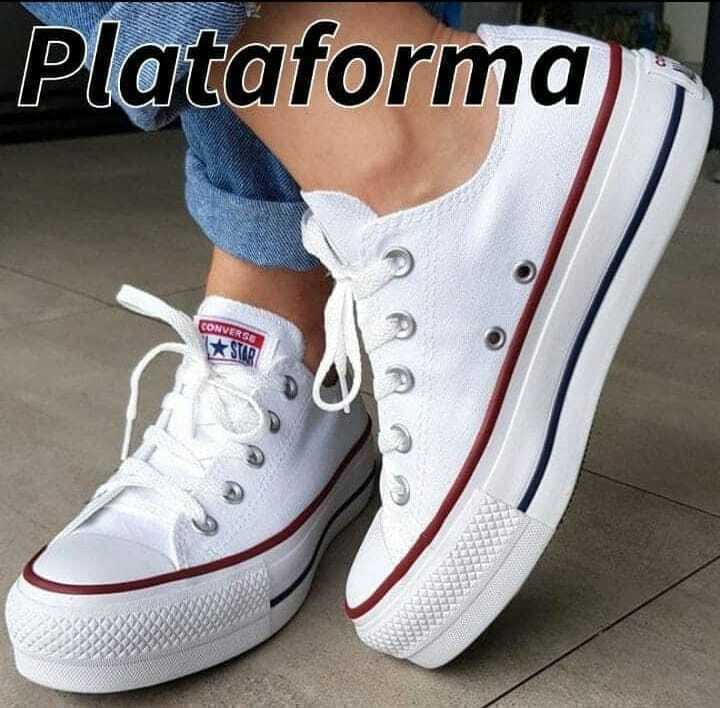 Tênis Chuck Taylor All Star Plataforma Bota Couro Converse - Tênis Chuck  Taylor All Star Plataforma Bota Couro Converse - CONVERSE