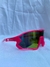Óculos esportivo rosa espelhado