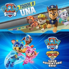 PAW PATROL ON A ROLL + MIGHTY PUPS ADV BAY