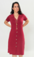 Vestido Chemise Com Botões Viscolycra Premium Carol Moraes - comprar online