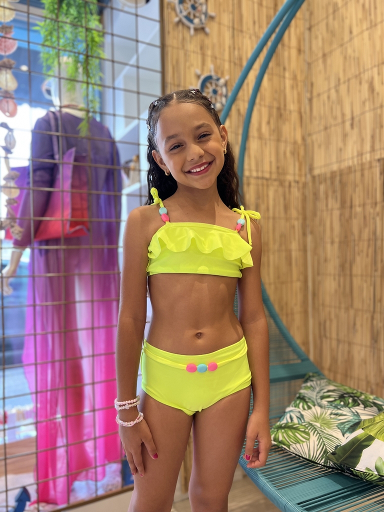 Biquíni Infantil Neon - Mineiroca Beach Wear