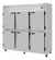Mini Câmara Fria Industrial Inox 6 Portas 1382L KMCP129 com Rodízio Kofisa - comprar online