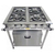 Fogão Industrial 4 Bocas 30X30 P7 Inox Forno 87L Cristalaço