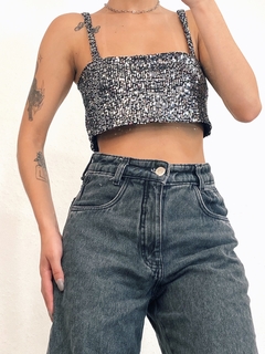 Cropped Candy Black