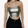 Cropped Silver