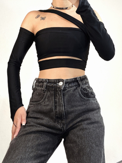 Cropped Thalia Black