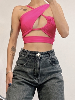 Cropped Jade Pink