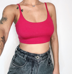 Cropped Basic Pink