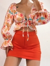 Short Saia Malu Orange