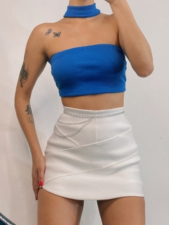 Cropped Castro Blue