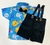 Conjunto infantil Bolofofos Camisa Azul e Bermuda Social - s2manukids