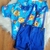 Conjunto infantil Bolofofos Camisa Azul e Bermuda Social