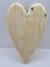Coração em madeira de Pinus (30x18) - comprar online