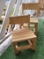 Cadeira Infantil madeira de Pinus(52x27x27)