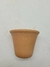 Vaso de Ceramica Vermelha para Parede P (8x8) - Casa do Artesanato 