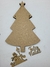 Árvore de Natal em m.d.f (30x20) com apliques tema 3 na internet