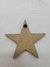 Estrela de M.D.F 7x7 (10 unidades) - loja online