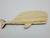 Baleia Jubarte em madeira de Pinus G (60x21) - comprar online