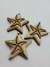 Trio de Estrelas do Mar em Pinus e Aplique em mdf (7x7)