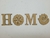 Palavra Home (4x4 cada letra) - comprar online