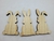 Trio de Coelhos em Pinus 20x11 ( medida de cada coelho) na internet