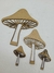 Cogumelos em Mdf (4un) - comprar online