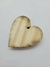 Coração em madeira de Pinus 8x8 (fundo reto) na internet